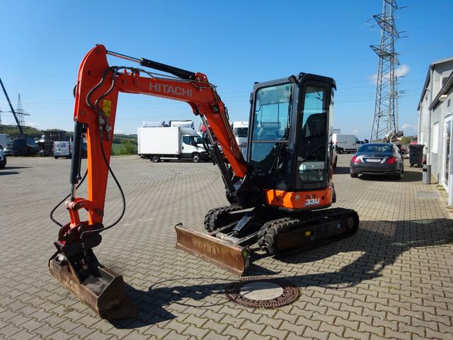 Hitachi ZX33U-6/2 x LÖFFEL/3,3T/KLIMA