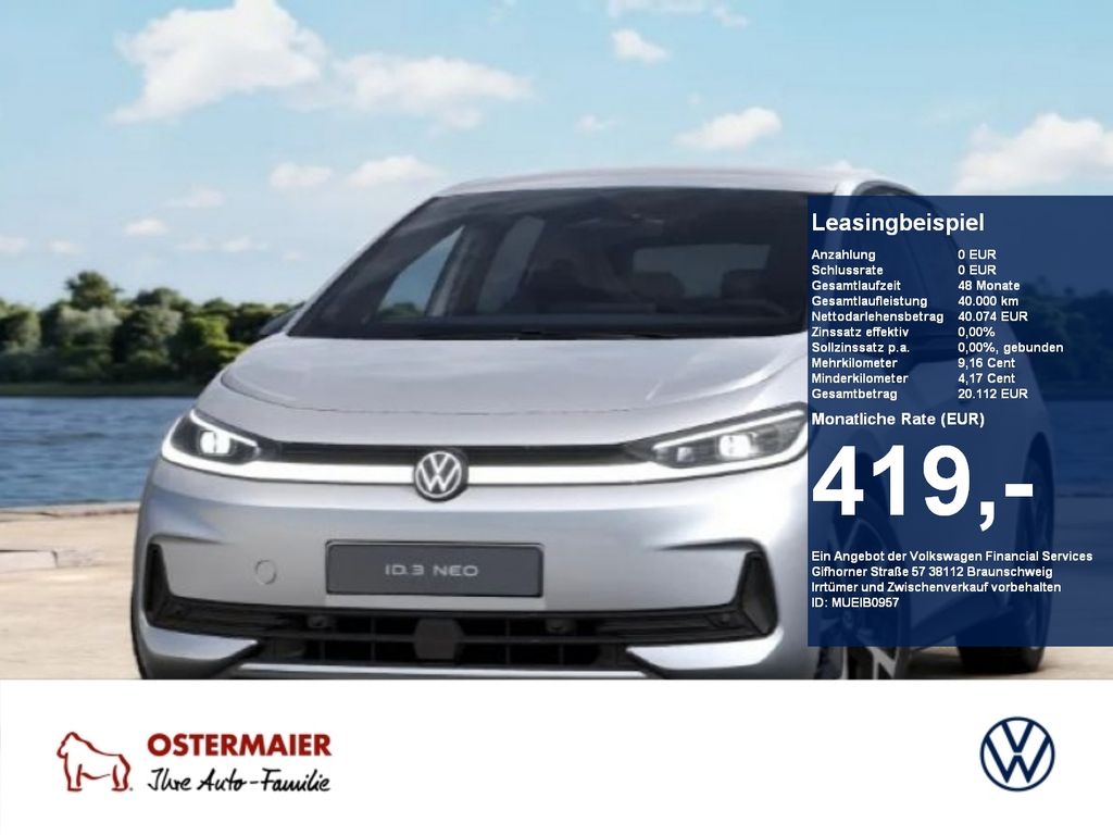 Volkswagen ID.3 Neo Style 190PS 58kWh IQ.LIGHT,19