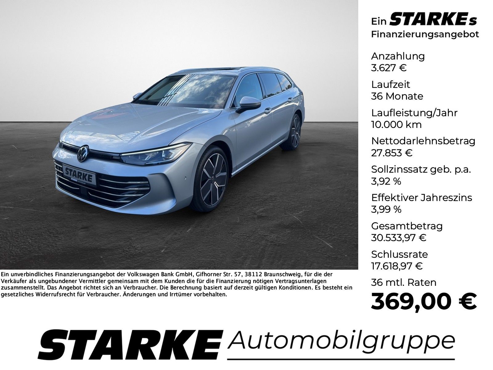 Volkswagen Passat Variant 2.0 TDI DSG Elegance Neues Modell