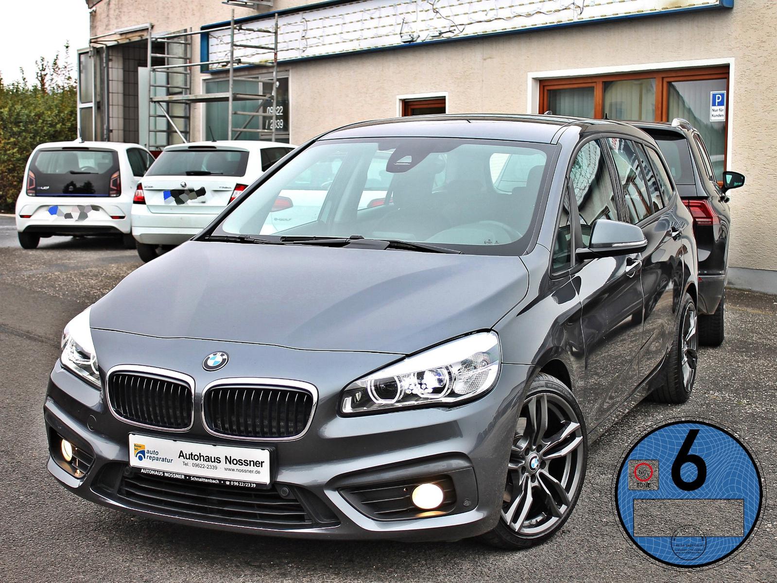 BMW 218i Gran Tourer Advantage (LED,AHK,LMR18",SHZ)