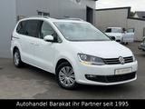 Volkswagen Sharan 2.0 TSI Allstar DSG PANO NAV SHZ ACC AHK - weiße Volkswagen Sharan