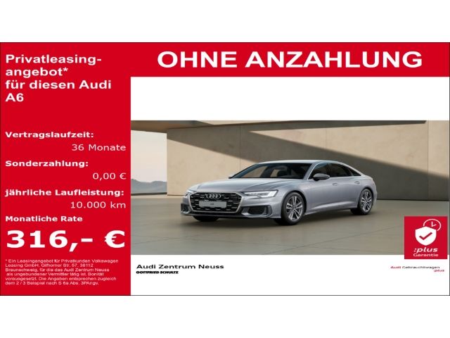 Audi A6 Lim. 45 TFSI quattro S line Anschlussgarantie