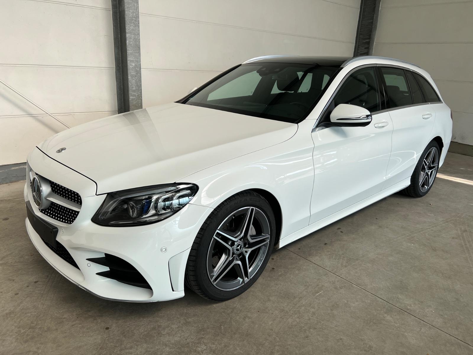 Mercedes-Benz C 220dT Aut.+ AMG-Line+Leder+AHK+Pano+M'Beam LED
