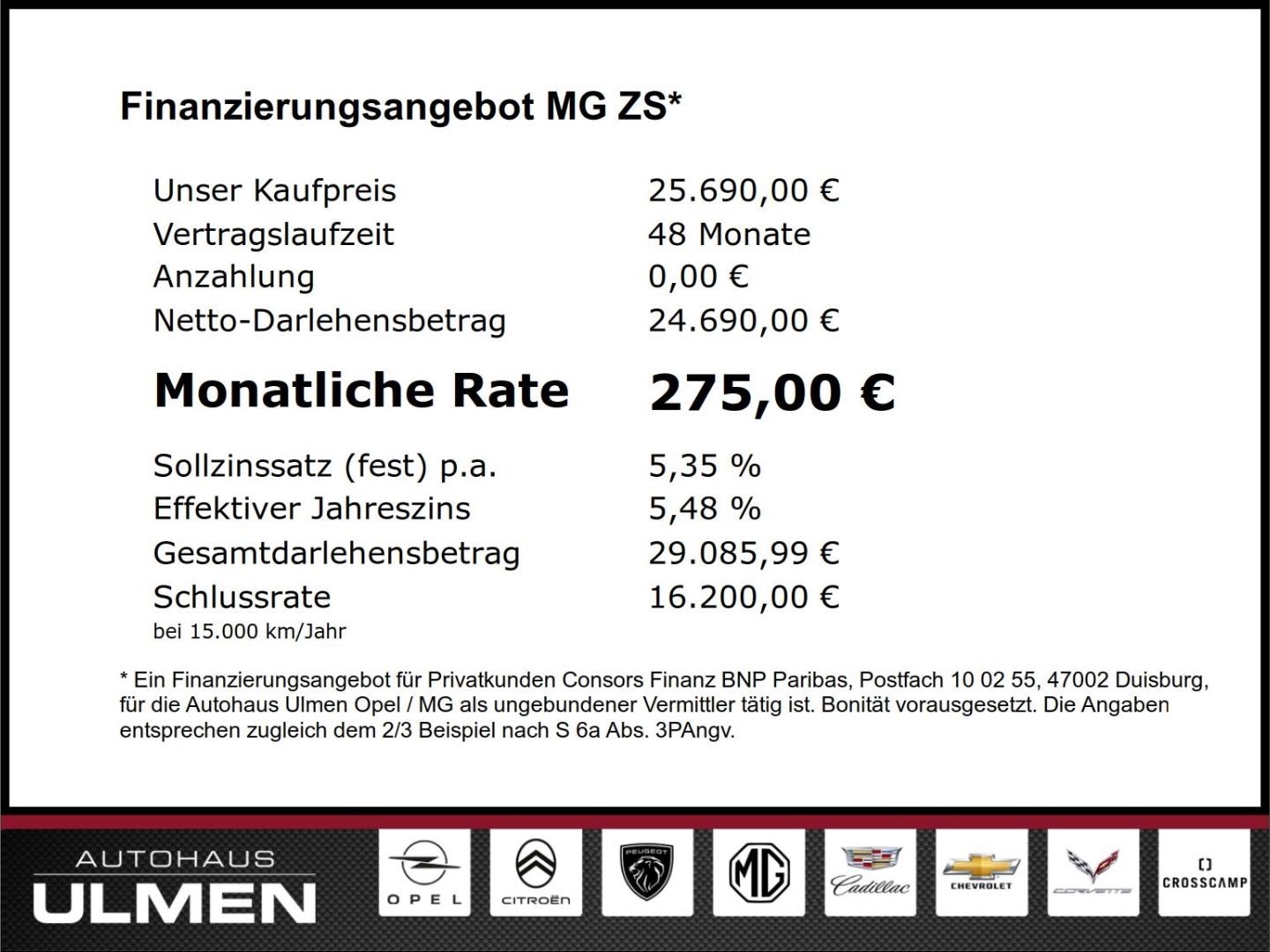 MG ZS