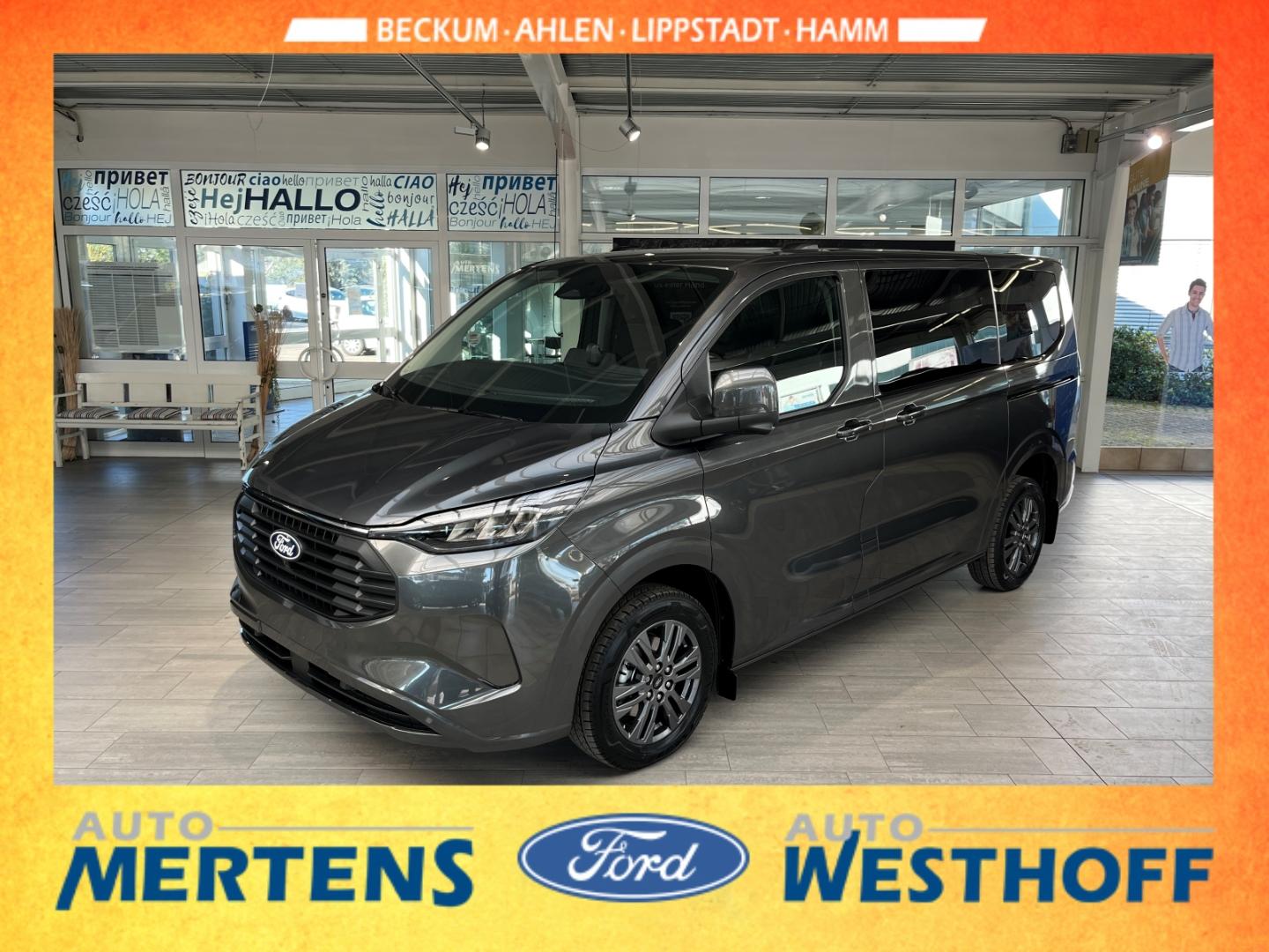 Ford Transit Custom Limited 2.5 PHEV 8 Sitzer + AHK +