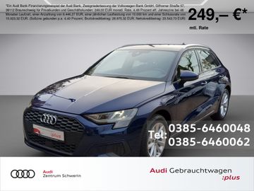 Audi Leasing Angebot: Audi A3 Sportback 35 1.5 TFSI PDC SHZ 4,49% EFF* LED