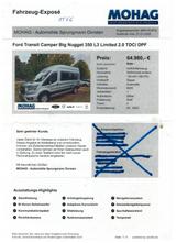 Ford Big Nugget mit Westfalia-Ausstattung - Ford Big Bugget Wohmobil