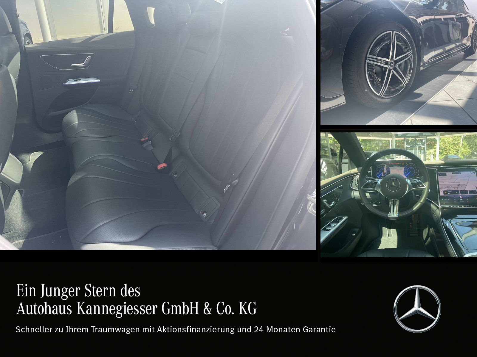 Mercedes-Benz EQE 300 AMG-NIGHT PANO-DACH HA-LENKUNG 2024 foto 11
