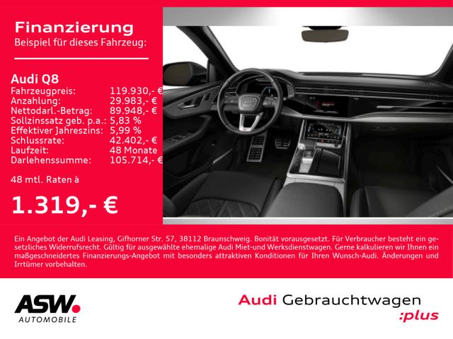 Audi Q8 50TDI Sline quattro Navi Matrix StandHz 360°