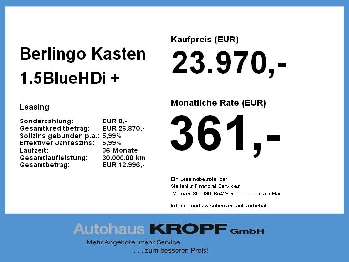 Citroën Berlingo - Bild 4