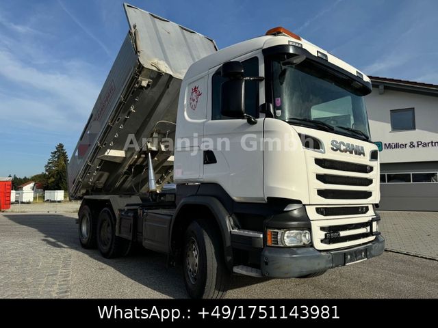 Scania R580*V8*Meiler-Kipper*6x4*BL*AUSTRIA TRUCK*