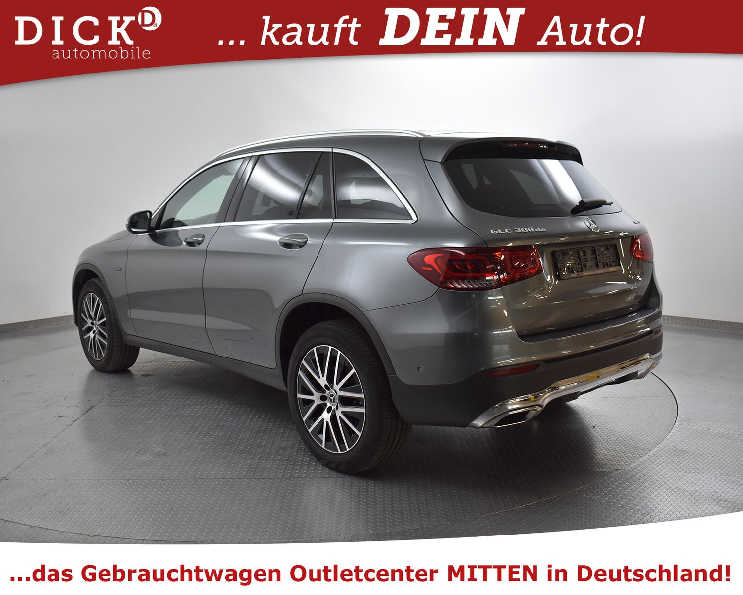 MERCEDES-BENZ GLC 300de 4M >STANDHZ+NAVI+KAM+LEDER+SHZ+LED+19" - Image 5