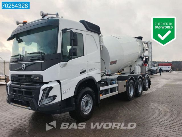 Volvo FMX 460 8X4 NEW! 10m3 mixer 10mtrs hydraulic tra