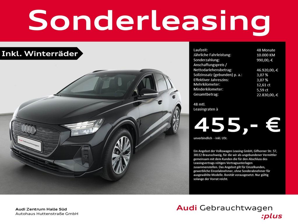 Q4 e-tron 45 S line WÄRMEPUMPE KAMERA HuD