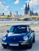 Porsche 993 Carrera Cabriolet/ dt. Fzg./ H-Zulassung - Porsche 993: Schwarz