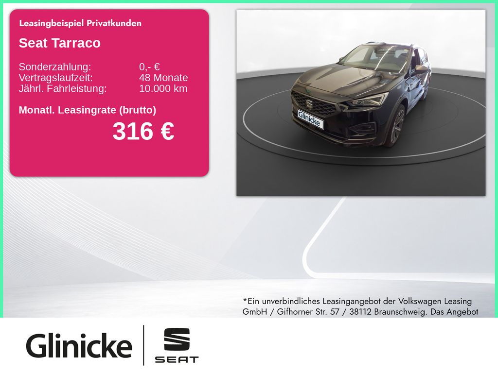 Tarraco 2.0 TDI 4D FR 7-Sitzer LED LM 20" Navi 3