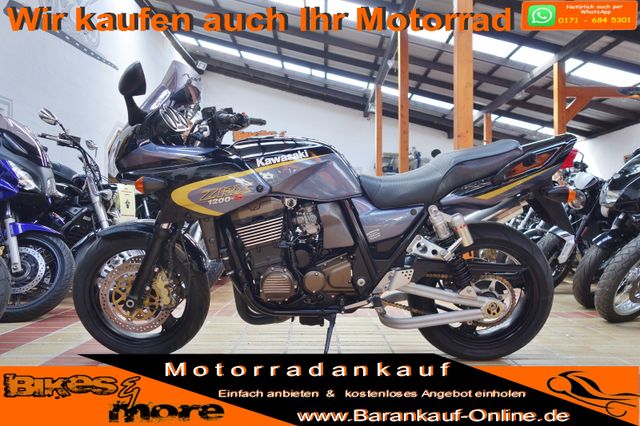 Kawasaki ZRX 1200 S+sehr gepflegt+Original+TÜV neu+Kult+