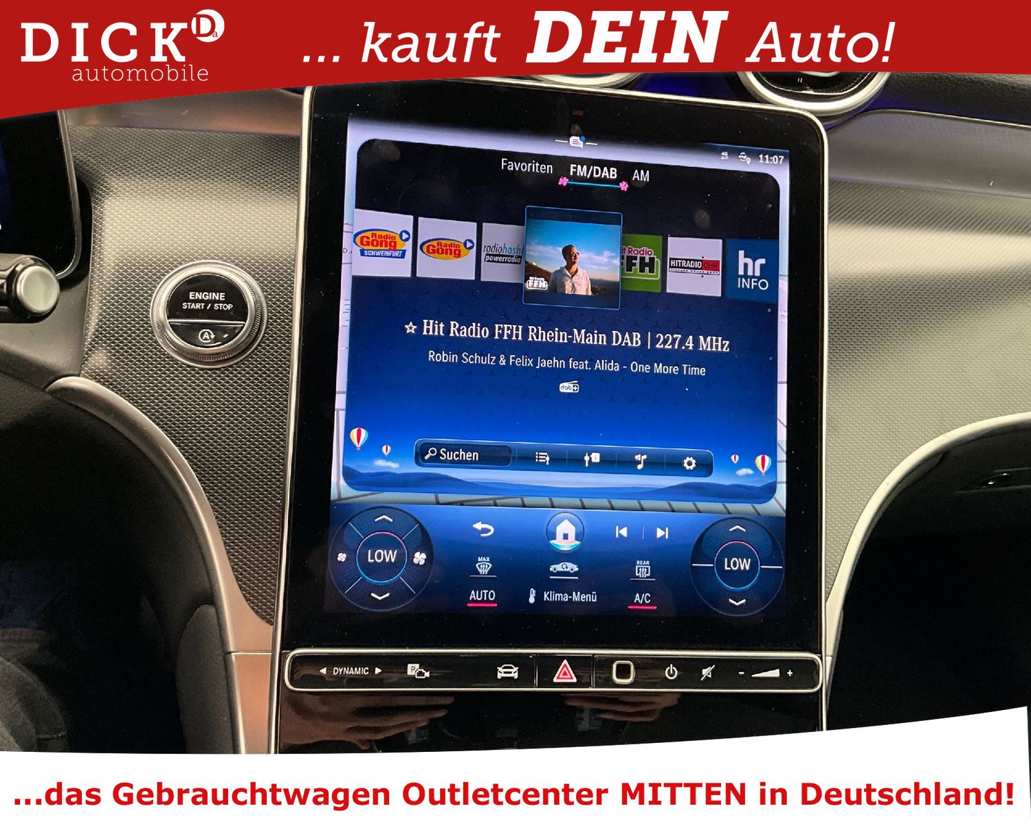 Fahrzeugabbildung Mercedes-Benz GLC 220d Ava LED/NAVI/ACC/VIRTU/HIFI/SHZ/AHK/8Fa