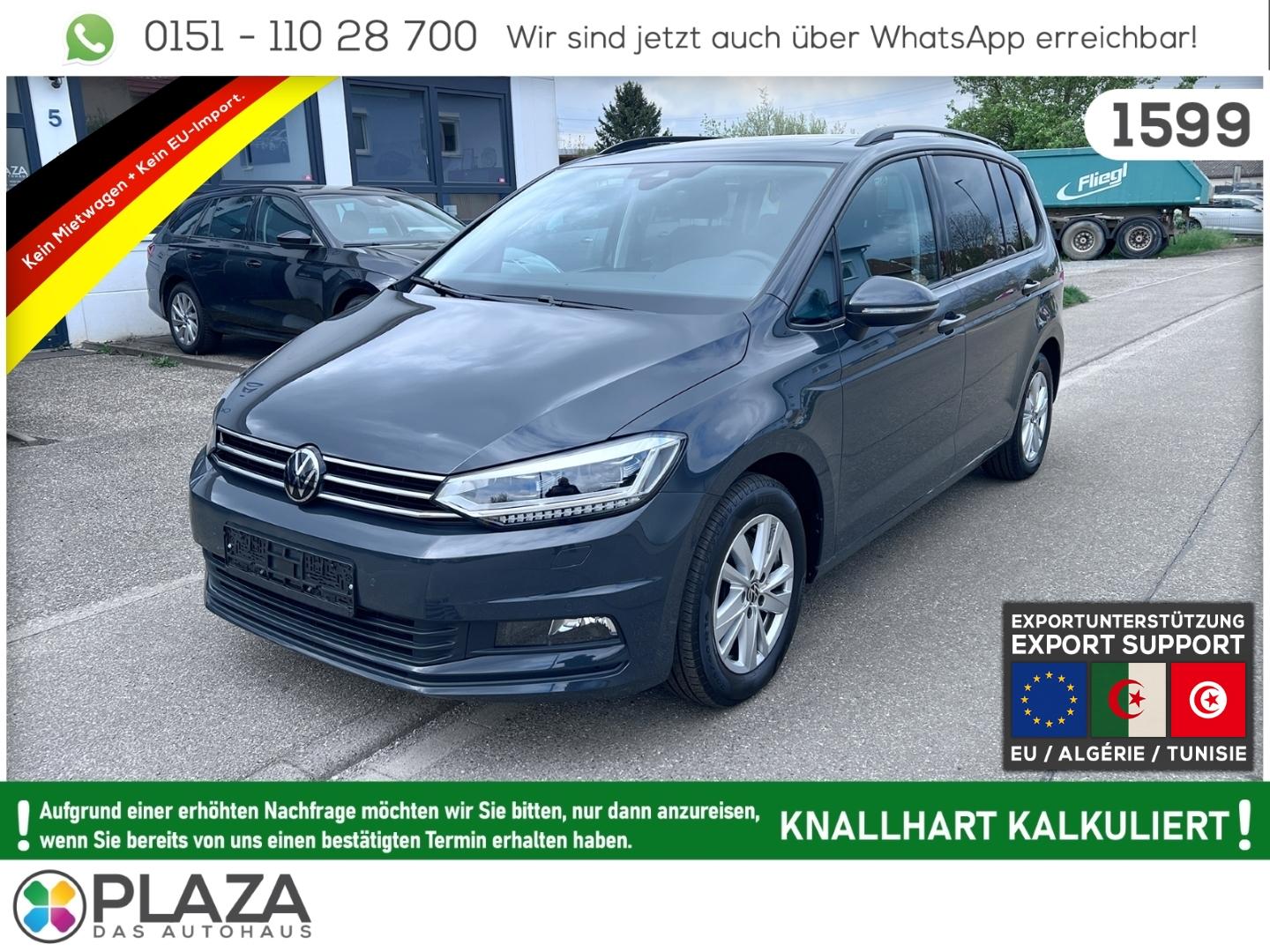 Volkswagen Touran 1.5TSI DSG 7P PANO LED NAVI KEY DYN eHECK