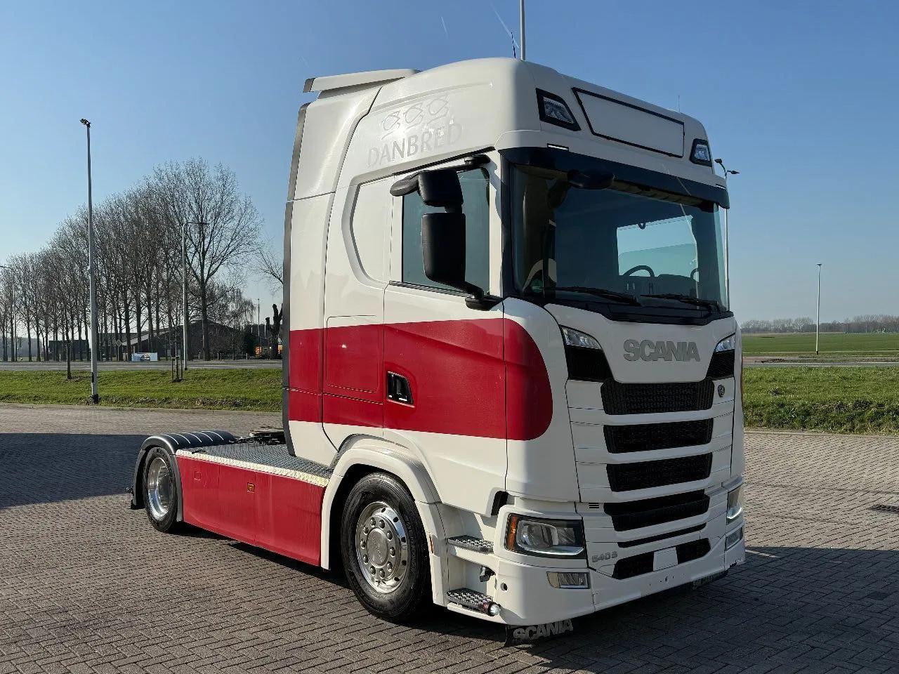 Scania S540 NGS 4x2. EB, Mega, low-deck, retarder