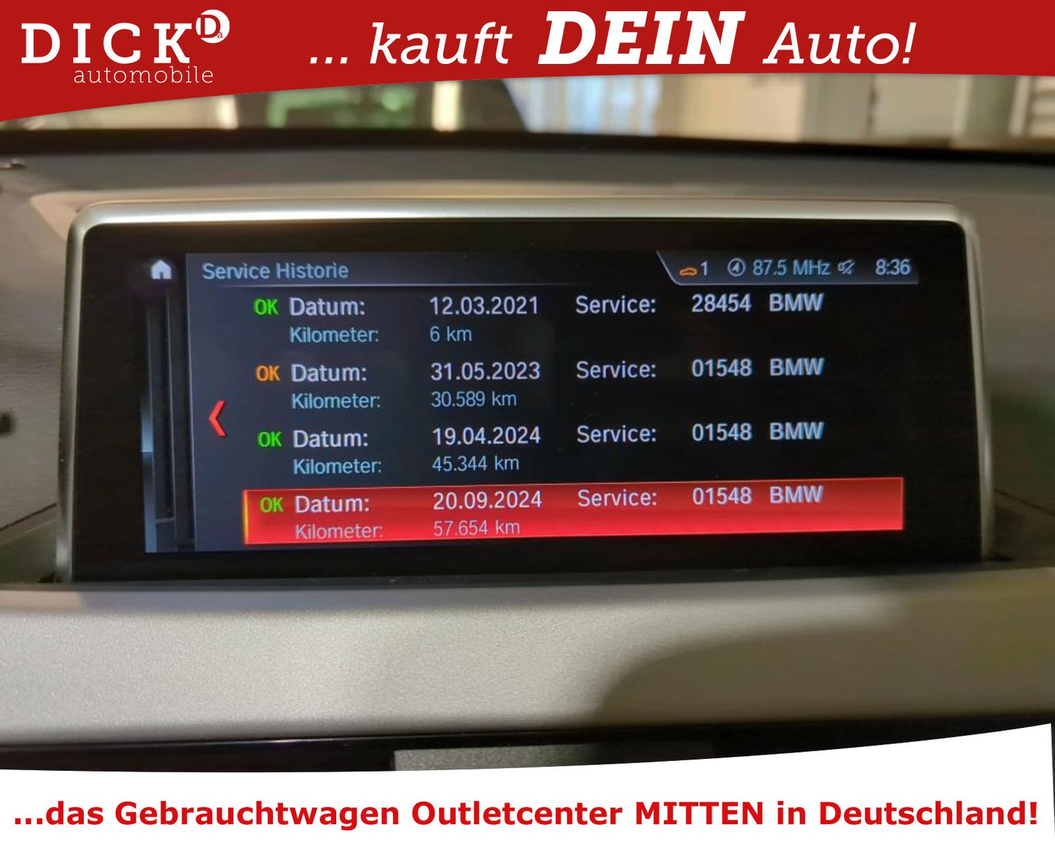 Fahrzeugabbildung BMW X1 sDr 18d NAVI/SHZ/TEMPOMAT/KLIMAAUT/PDC/8Fa