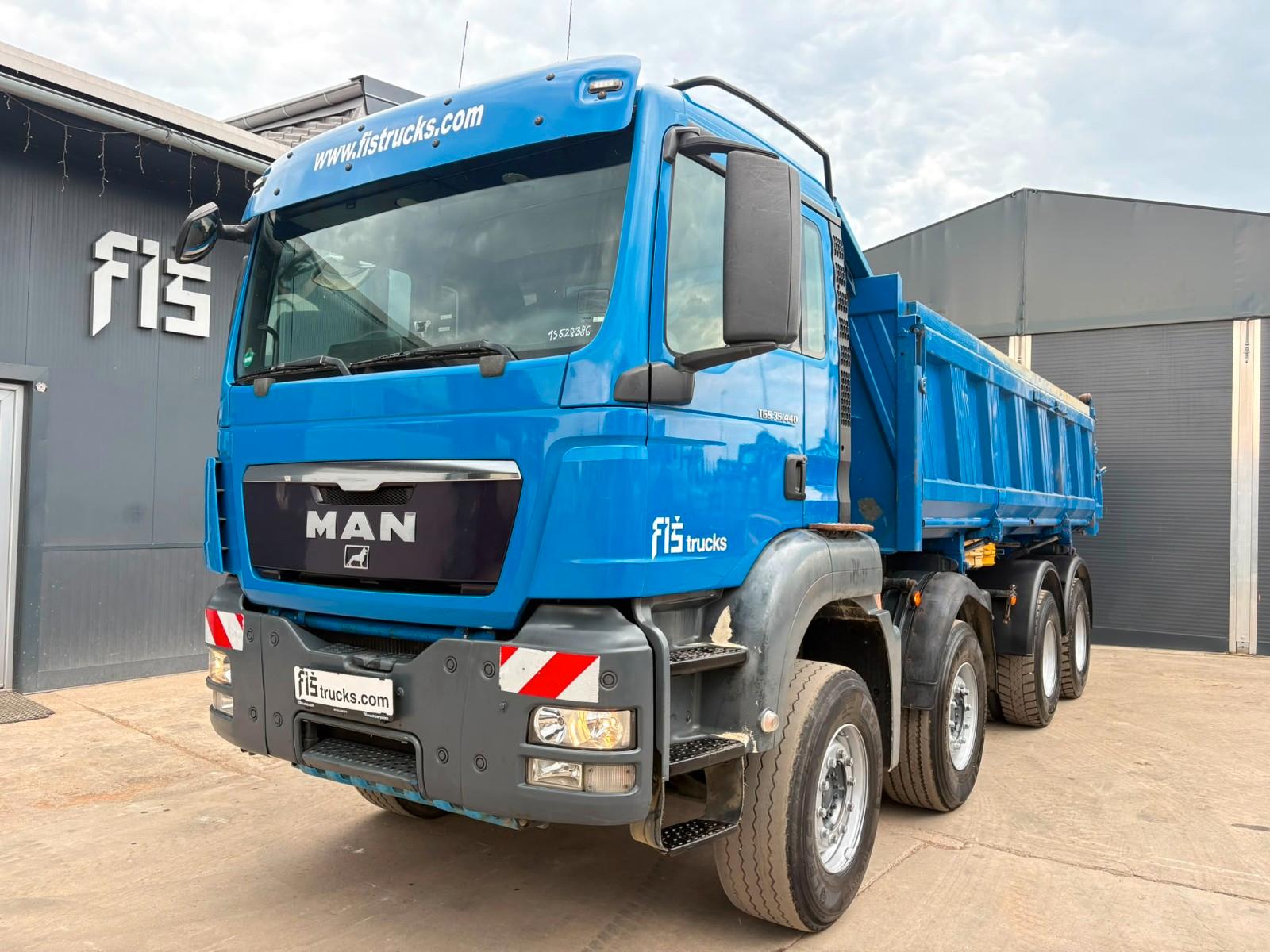 MAN TGS 35.440 8x4 MEILLER BORDM. TIPPER - RETARDER