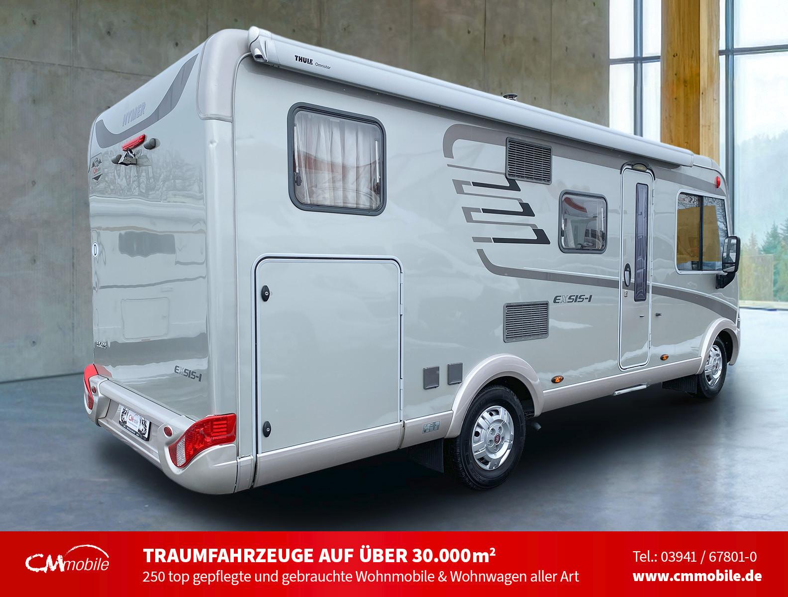 HYMER / ERIBA / HYMERCAR Exsis I 578 - Hub & Einzelbetten - Garage