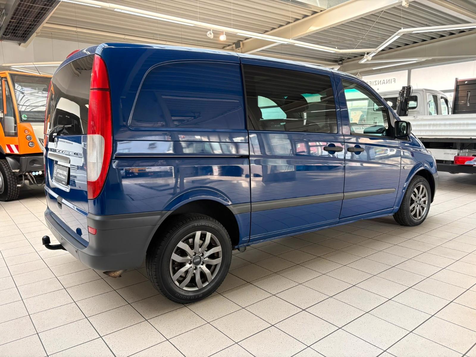 MERCEDES-BENZ VITO 113 CDI 136ch MIXTO 5 PLACES - GPS - ATTELAGE - RADARS DE STATIONNEMENT AVANT/ARRIÈRE - CLIMATISATION - CHAUFFAGE AUXILIAIRE