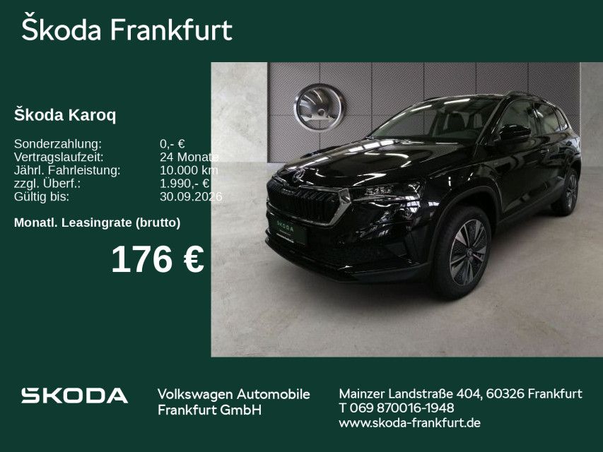 Skoda Karoq Tour 1,5 TSI DSG AHK/ Fahrassistenz Plus/