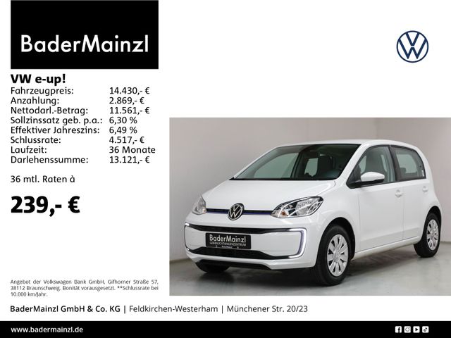 Volkswagen e-up! Kamera AAC SHZ Tempomat WSS-Heiz.DAB+