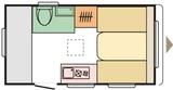 Adria Aviva 360 DK Mover, Etagenbetten, Vorzelt - Adria Aviva