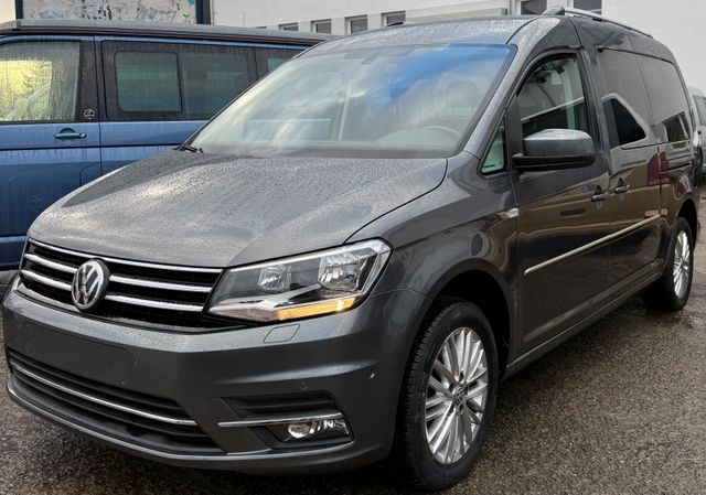 Volkswagen Caddy Maxi Highline 7Sitze Alcantara Kamera Navi