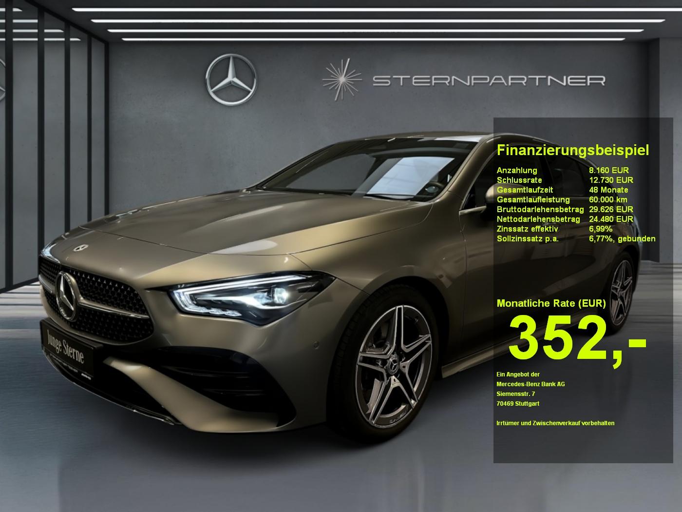 Mercedes-Benz CLA 200 d SB AMG+AHK+LED+Ambiente+Keyl.Go+Kamera