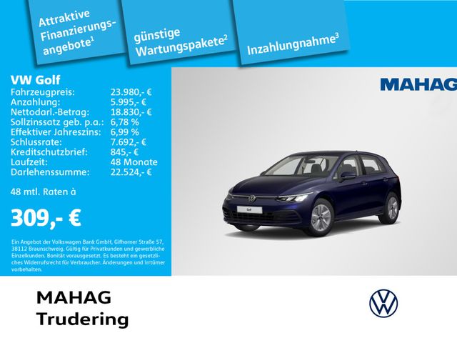 Volkswagen Golf VIII 1.5 eTSI LIFE Navi LED ParkPilot Digit