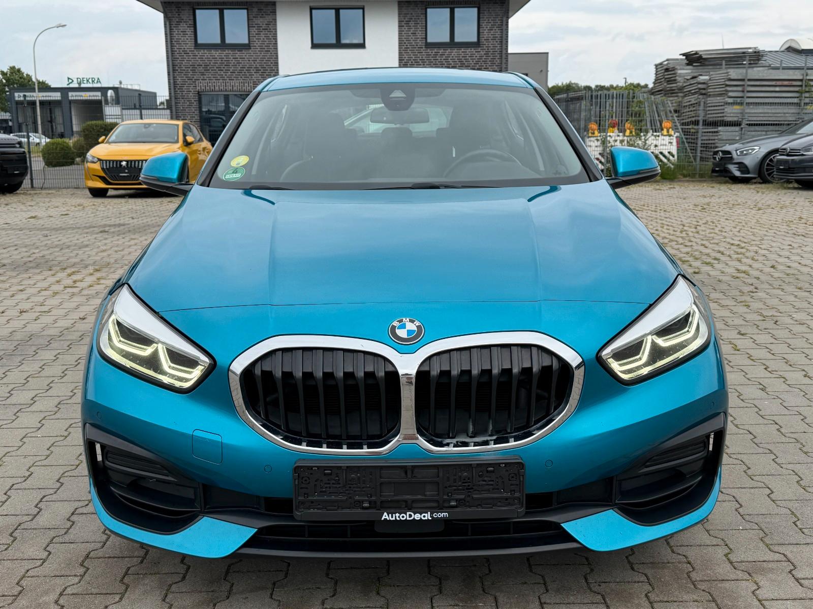 BMW 116dA Snapper Rock Blau Metallic *Msport lenkrad