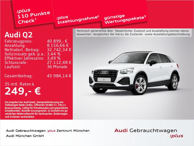 Audi Q2 35 TDI qu. S tronic Pano/Sonos/Navi+/Kamera/A