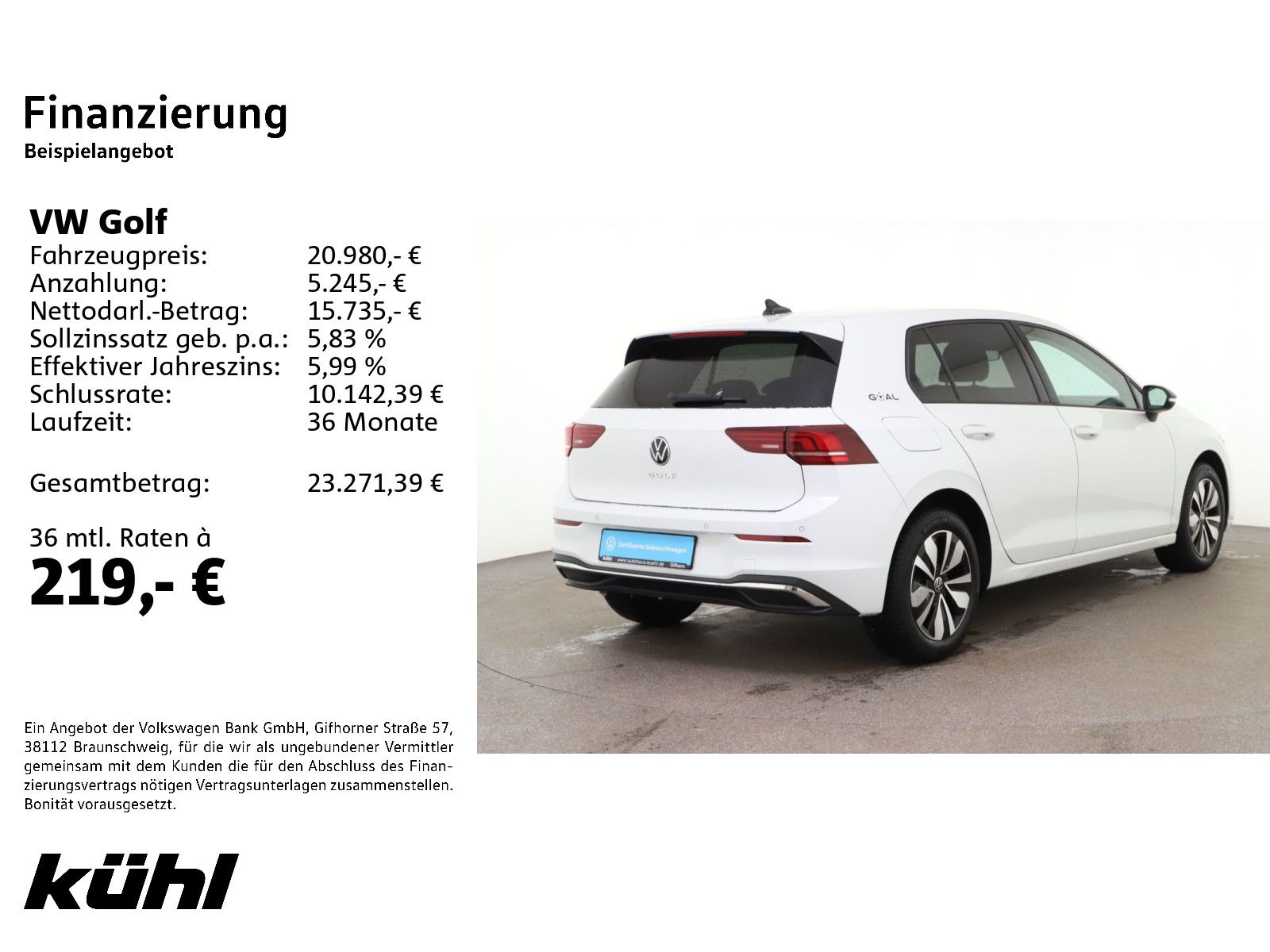 Volkswagen Golf 8 VIII 1.5 TSI Goal AHK LED Navi foto 2
