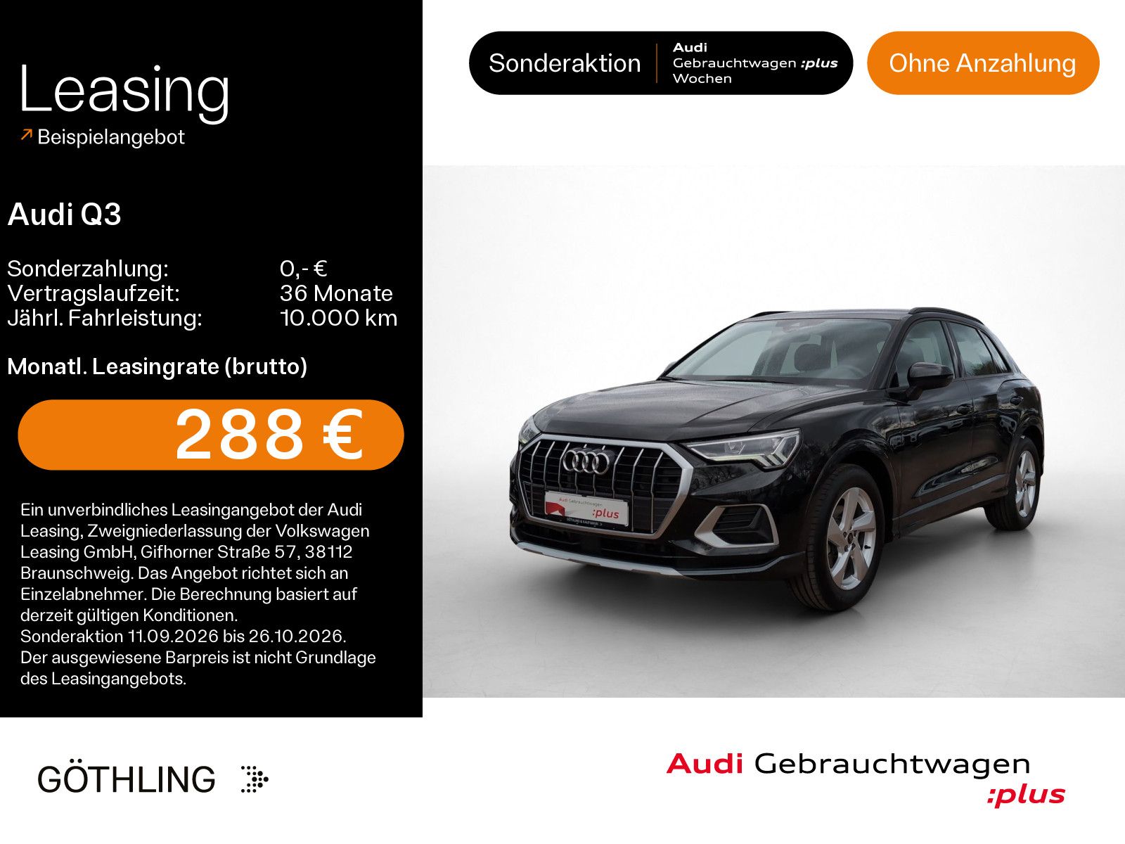 Audi Q3 35 TDI advanced S tro*LED*Virtual*Navi+*Kamer