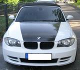 BMW gepflegtes Cabrio 120i, weiß, schwarz foliert - BMW 120 von privat