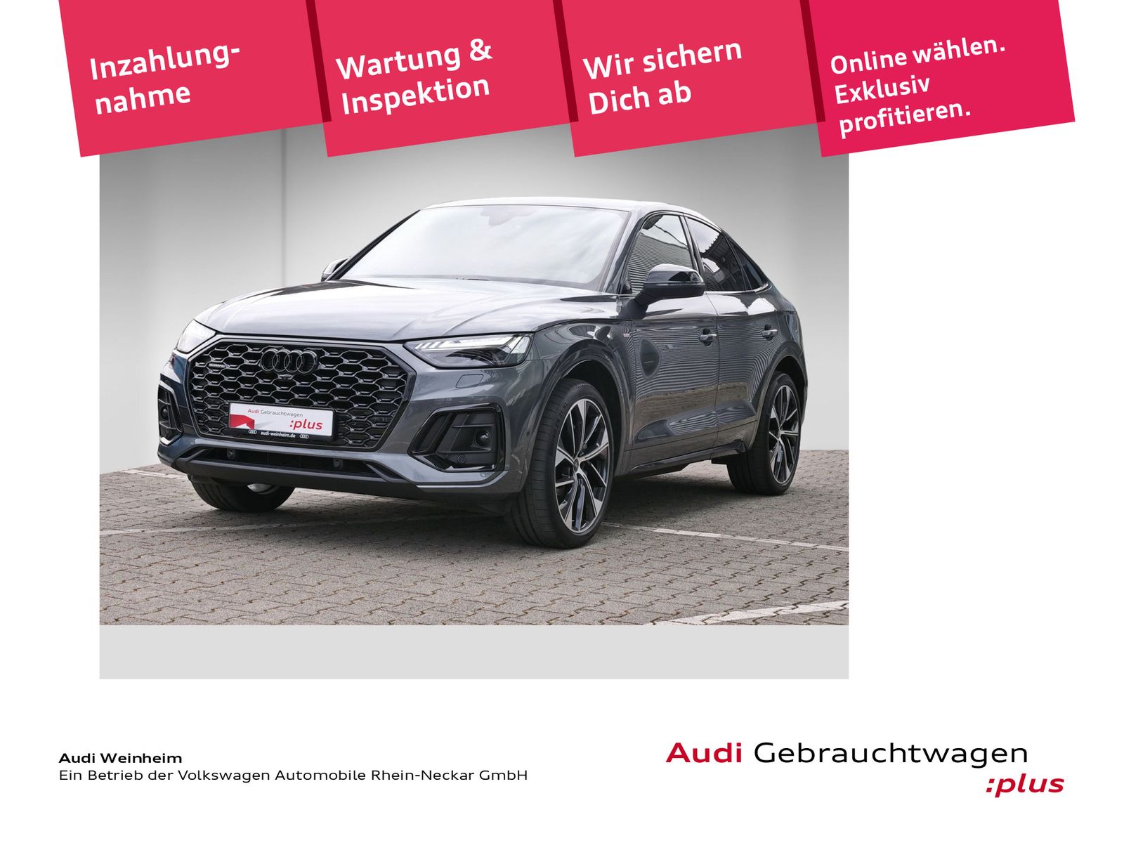 Audi Q5 Sportback 50 TDI quattro S line Matrix Luft A