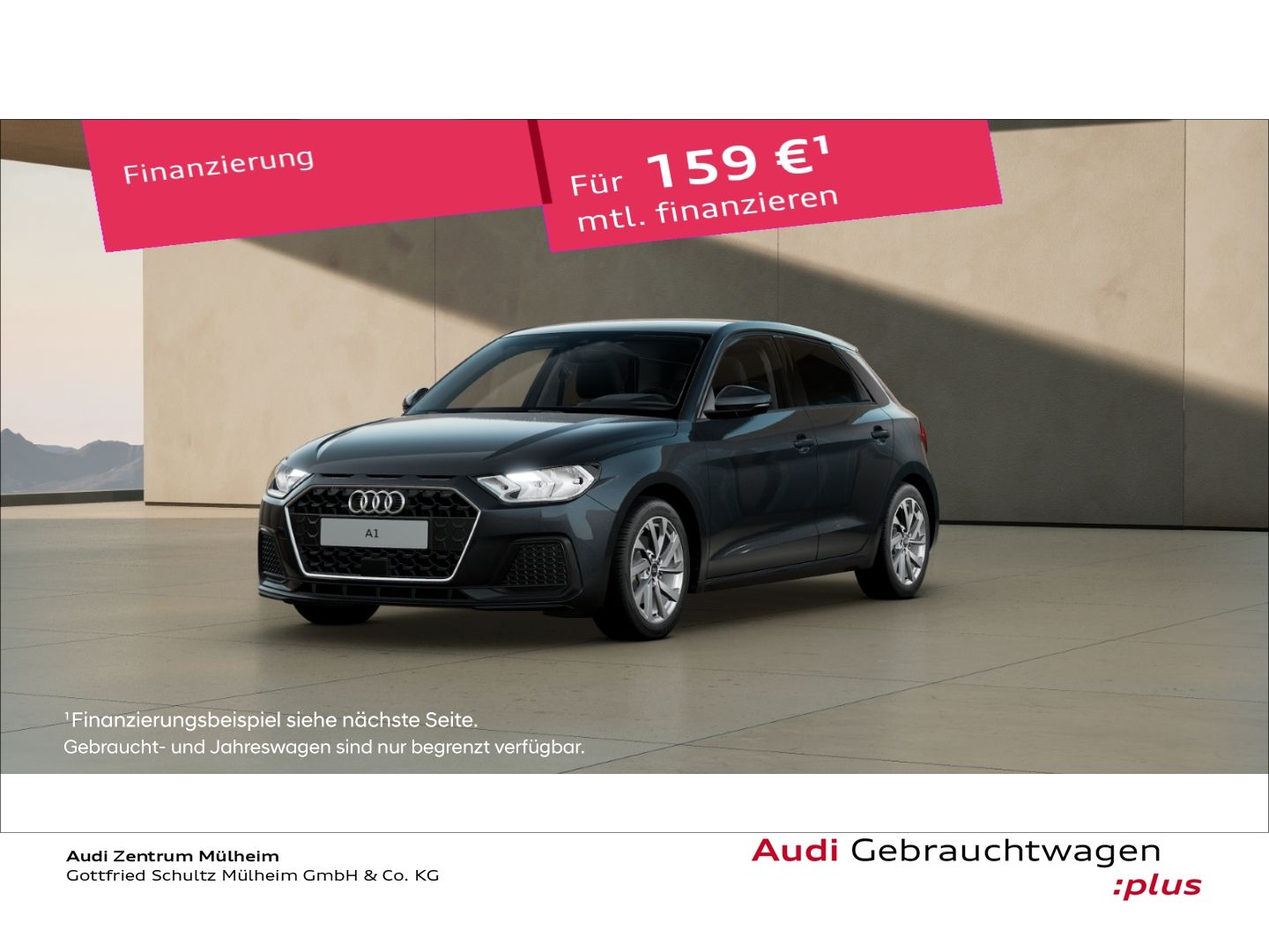 AUDI A1 Sportback 30 TFSI virtual Einparkhilfe