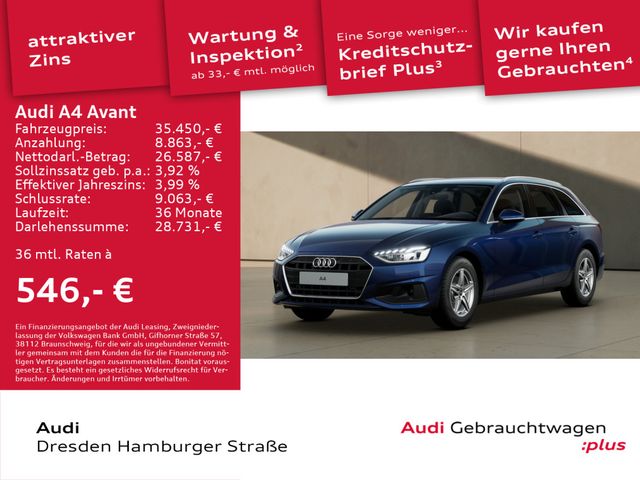 Audi A4 Avant 35 TDI LED Navi Rückfahrkamera S tronic