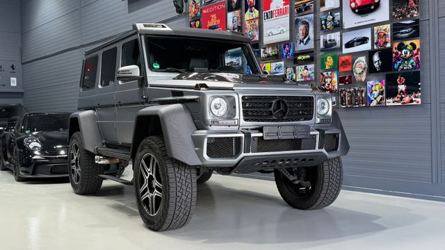 MERCEDES-BENZ G500 4x4² Designo Platin Magno/2. Hand/ Brabus