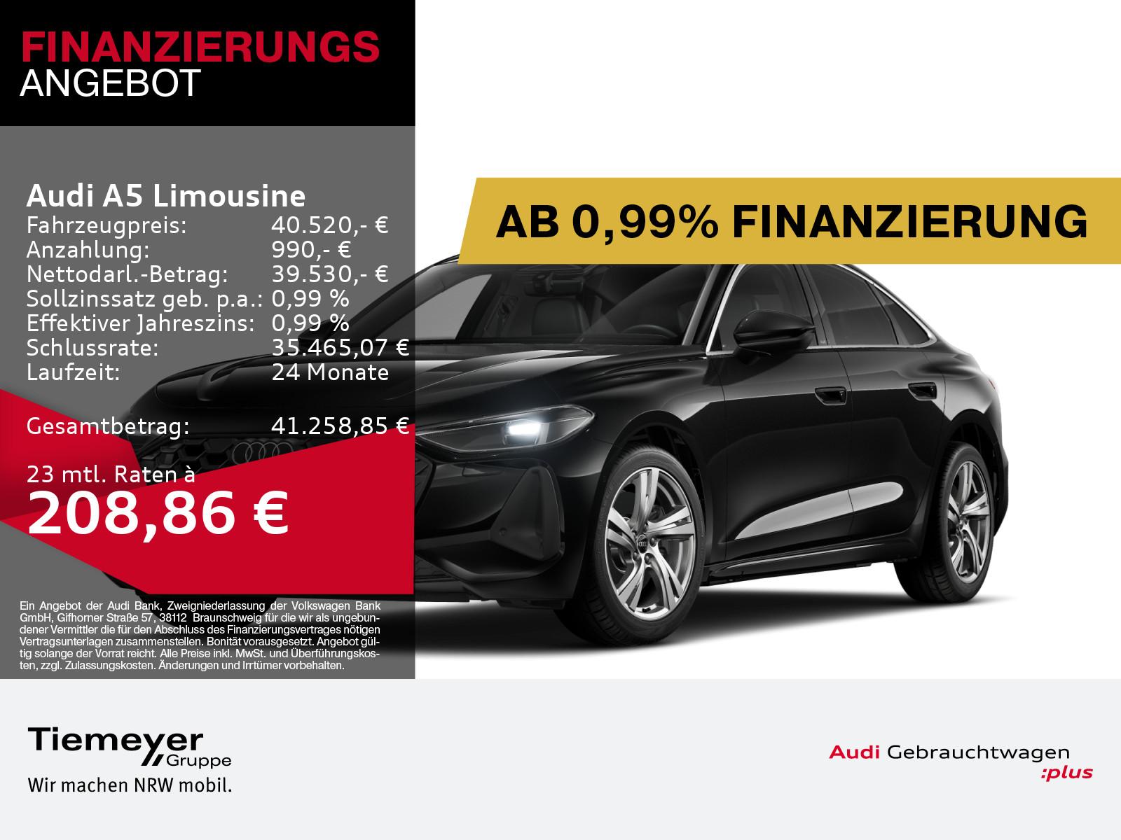 Audi A5 Limousine TDI LEDER KAMERA ACC PRIVACY