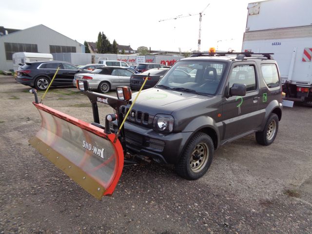 Suzuki Jimny Winterdienst Allrad Schild u. Streuer TÜV