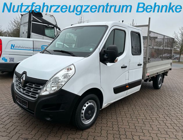 Renault Master L3H1 DoKa Tief-Pritsche/ AC/ AHK 2,5t