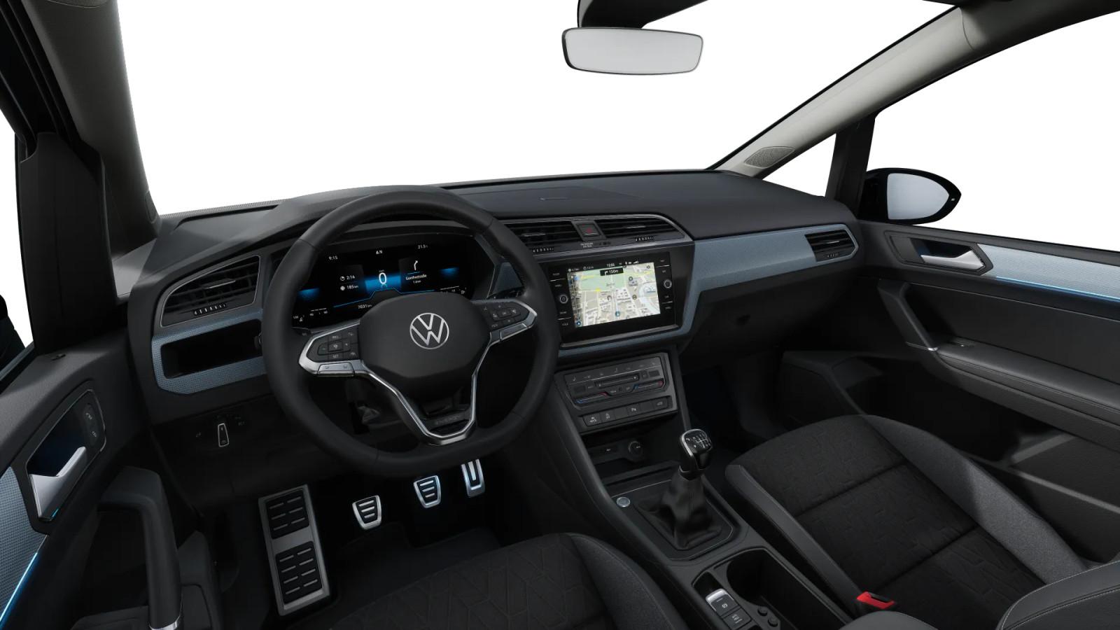 Volkswagen Touran ENERGY 1.5 TSI 7-Sitzer NAVI RFK el. Heck, миниатюра 18