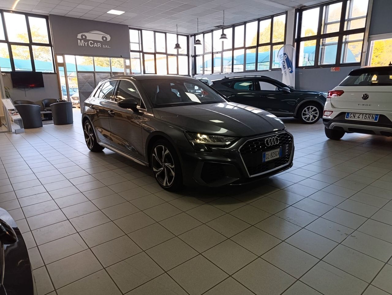 Audi A3 Sportback Sline Diesel Automatica imagem 3