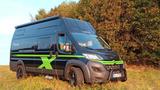 Clever Bike Offroad Camper Motorrad Motorhome  - Wohnwagen mit Motorradträger