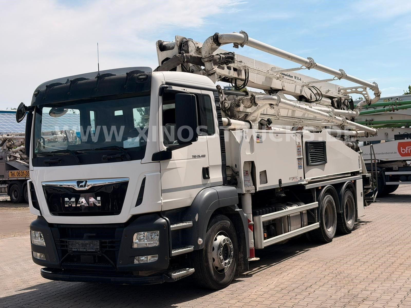 MAN TGS 6X4 PUTZMEISTER BSF 36M/5 16.HLS